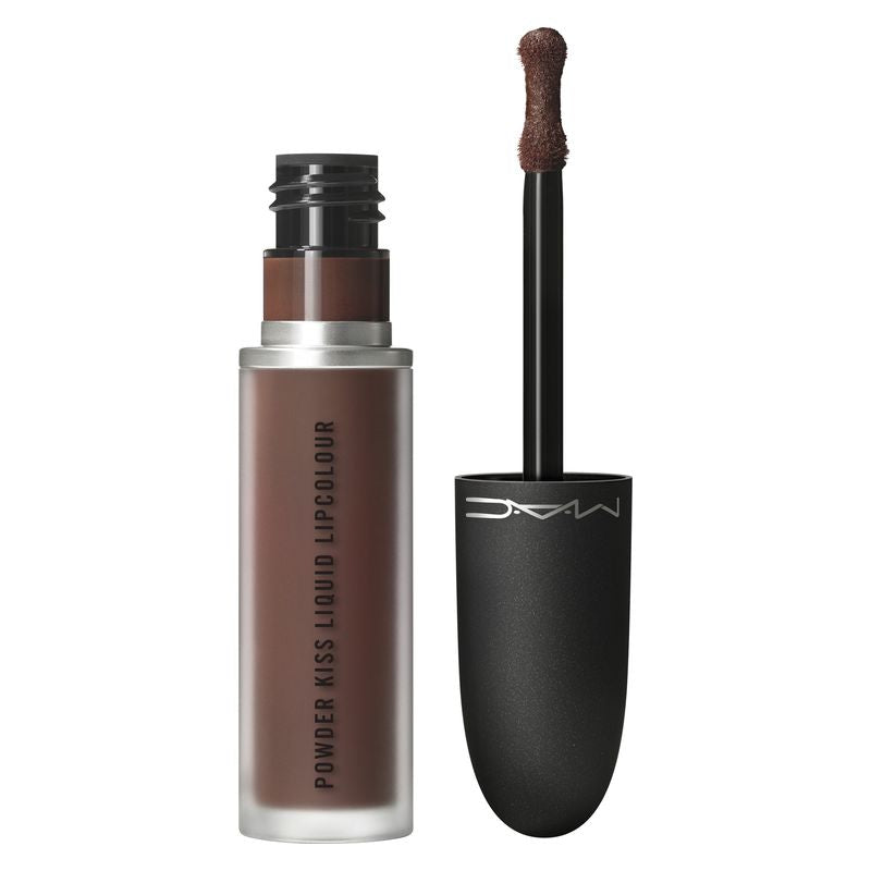 Mac Powder Kiss Lipcolour - Chestnut Liquid Lipstick (5 Ml)
