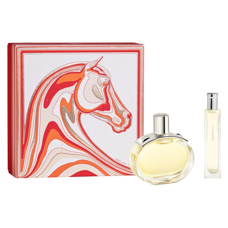 Hermès Cofanetto Barénia Eau De Parfum Barénia 60 Ml + Eau De Parfum Barénia Da Viaggio Da 15 Ml