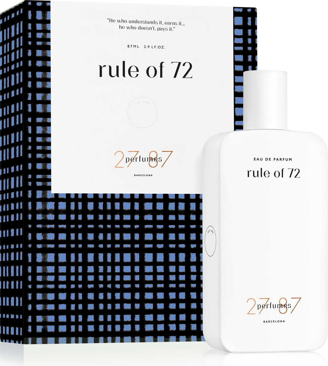 27 87 Rule of 72 Eau de Parfum unisex - 87 ml