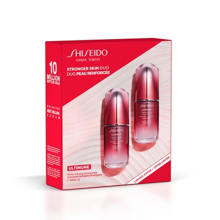 Shiseido - 얼티뮨 파워 인퓨징 컨센트레이트 2 X 50 ml - 선물세트