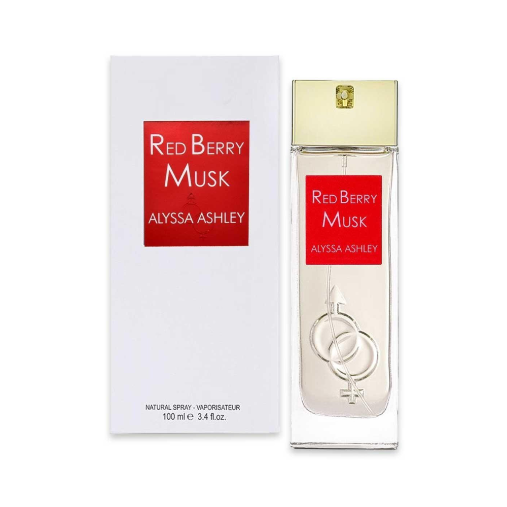 Alyssa Ashley Red Berry Musk Eau De Parfum Spray 100 ml