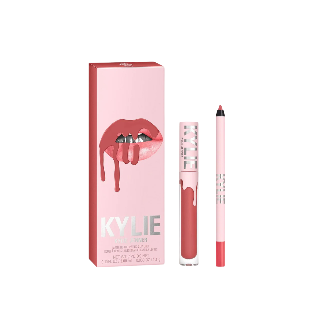 Kylie cosmetics Set Rossetto Liquido Opaco + matita labbra Tonalità: 500 Kristen
