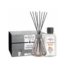 Maison berger paris Set vintage piramide (rosa) - Set regalo diffusore di aromi + ricarica - 200 ml