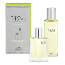 Set cadou reîncărcat Hermes H24 Apa de toaletă pentru bărbați 30 ml și reumplere 125 ml
