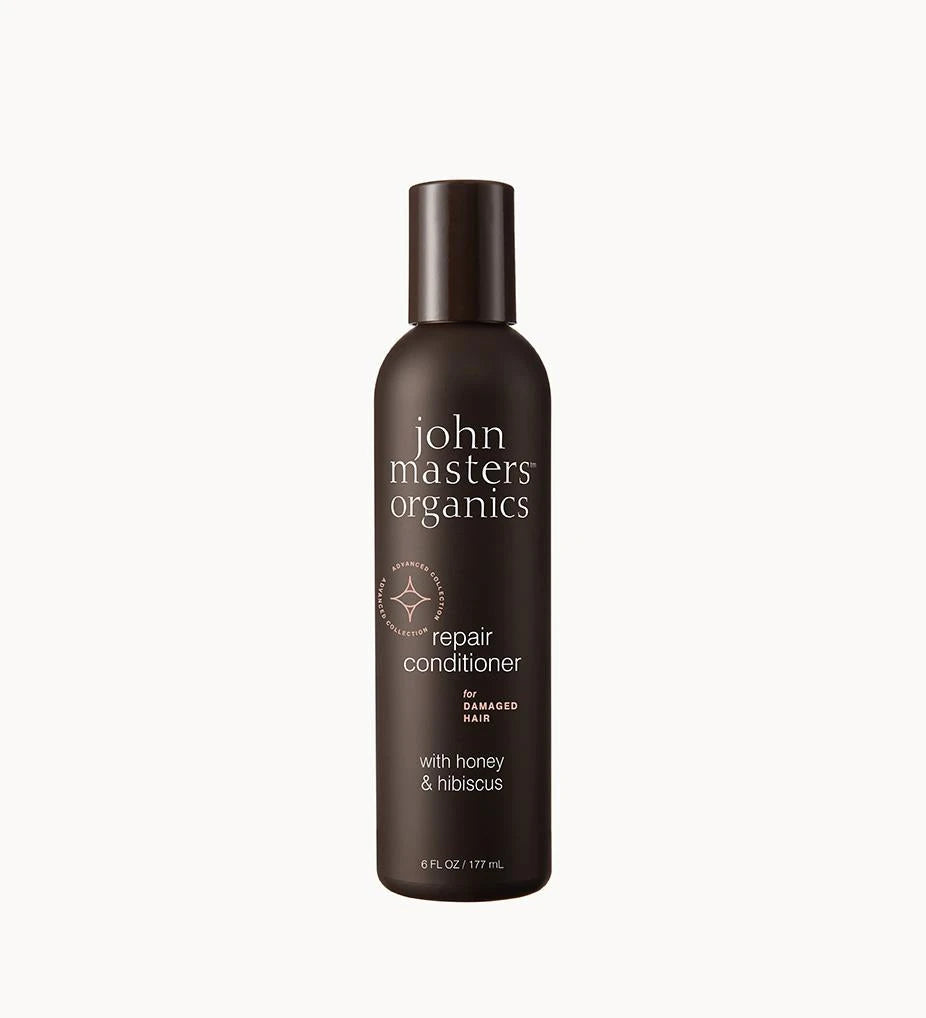 Balsamo per capelli al miele e ibisco John Masters Organics 177 ml