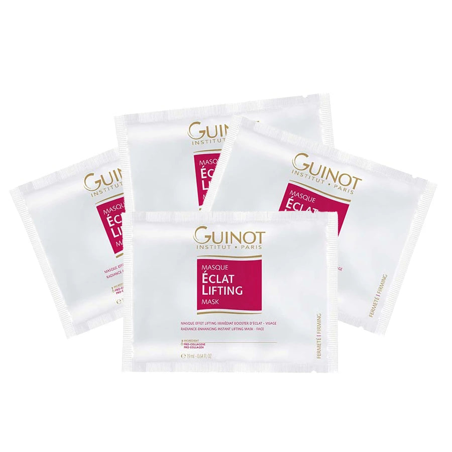 Guinot maschera лифтинг-осветлитель 4 шт.