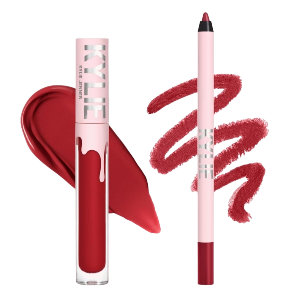 Kylie cosmetics Matta nestemäinen huulipuna + huulikynäsetti Sävy: 403 Bite Me