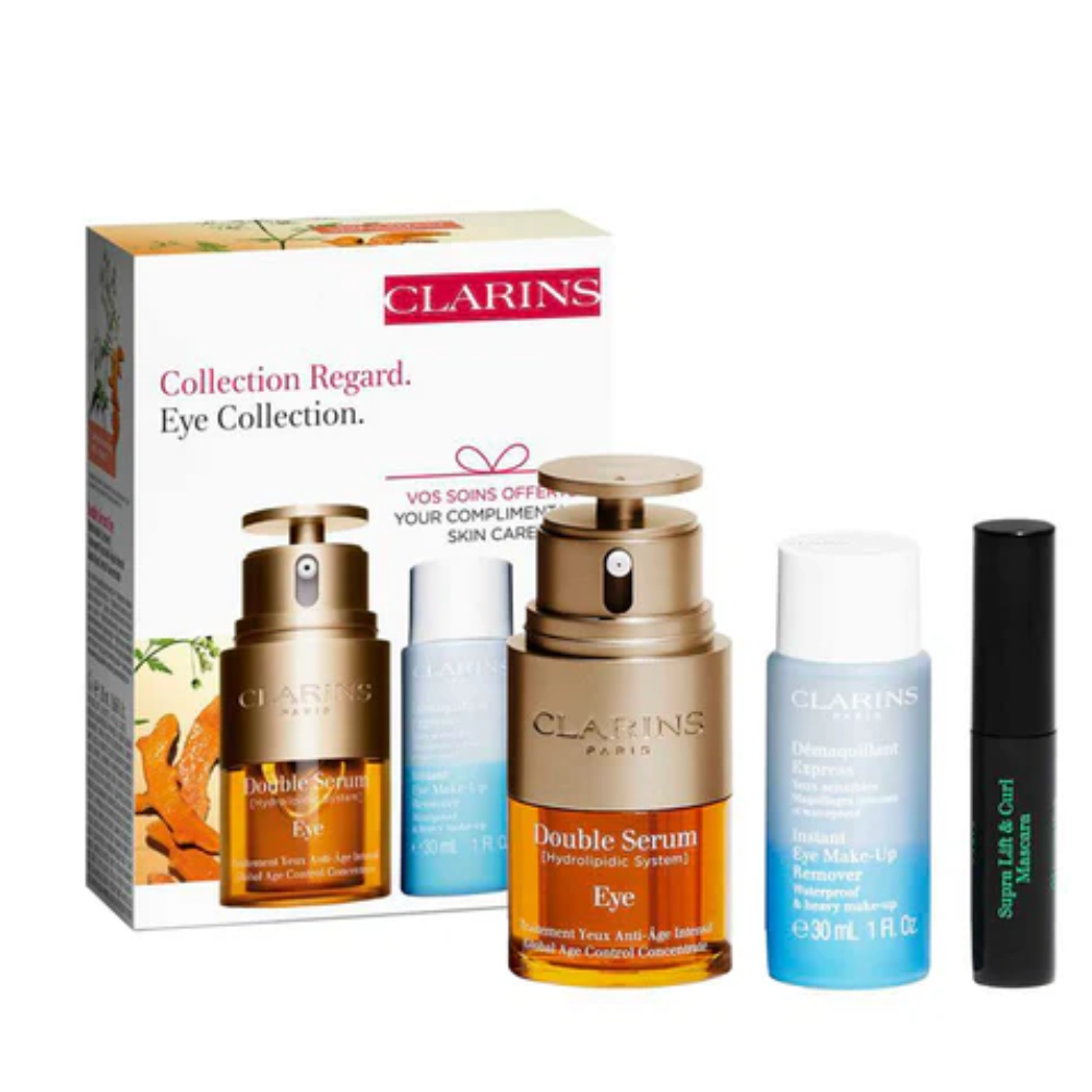 Clarins مجموعة العيون 30 مل + 20 مل + 3 مل