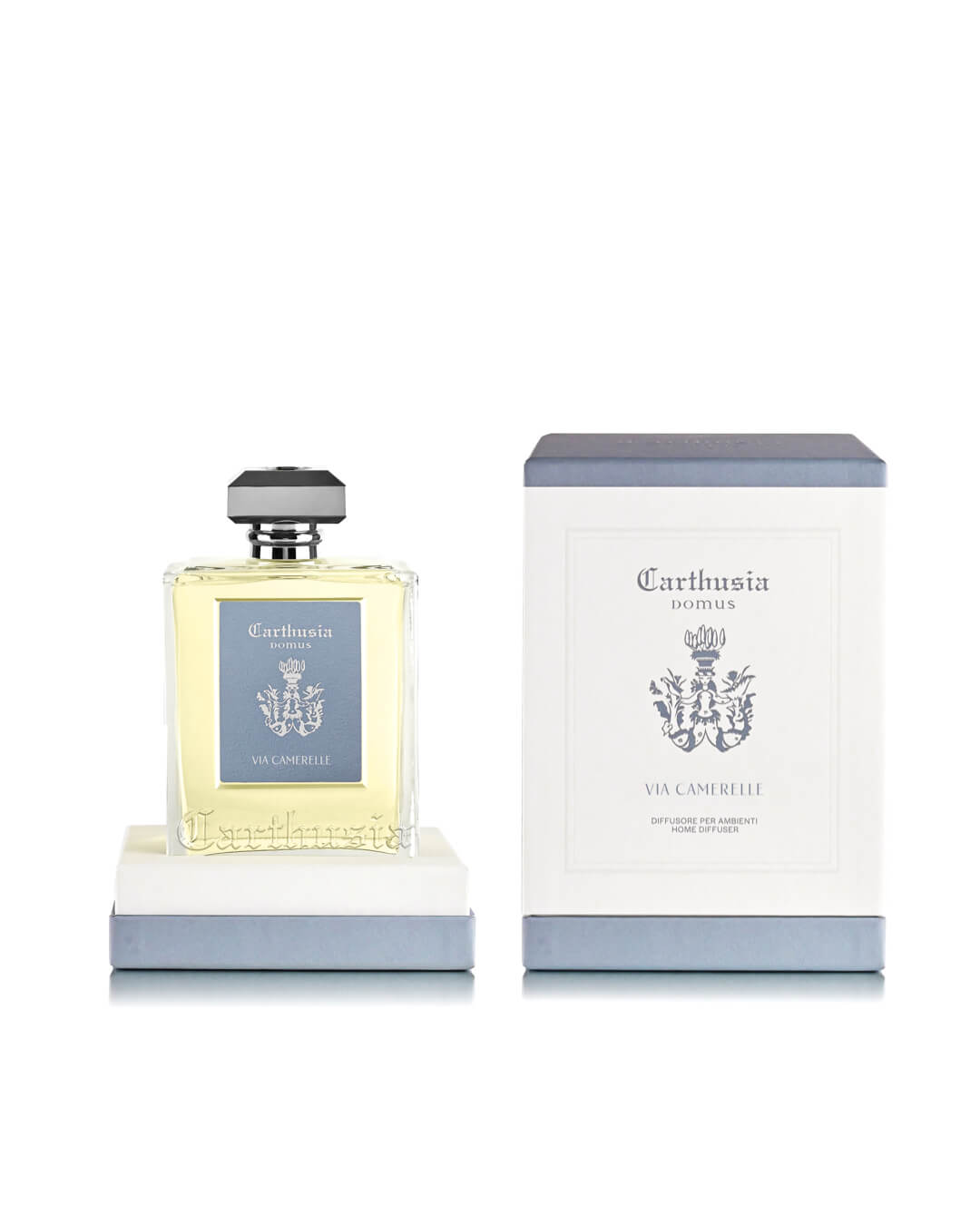 Carthusia Domus Via Camerelle Room Diffuser Bergamot Cedarwood 480ml