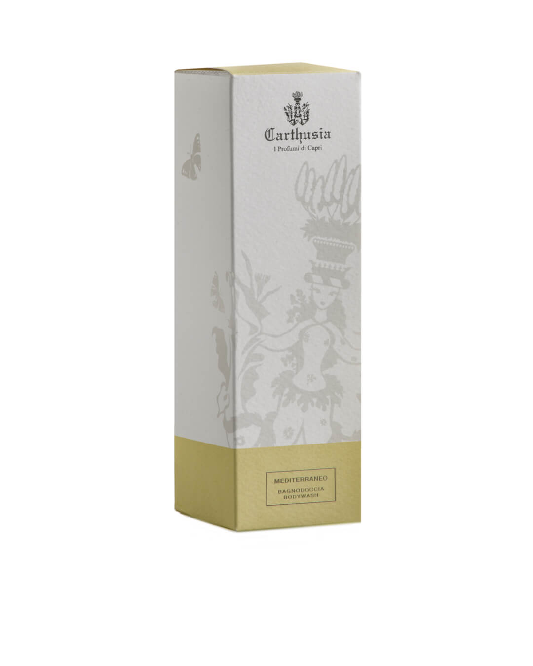 Carthusia Средиземноморский гель для душа с листьями лимона и зеленым чаем 250 мл