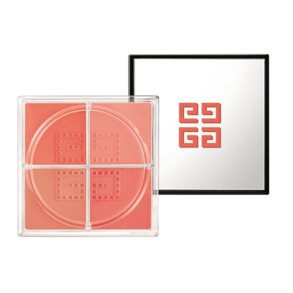 Givenchy Tvářenka Prisme Libre 4 x 1,12 g - Odstín: 03 Voile Corail
