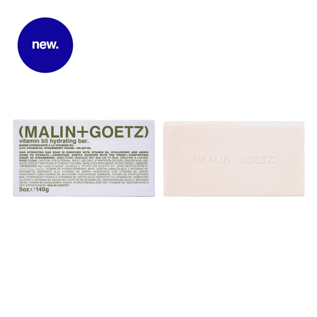Malin+goetz Vitamin B5 Moisturizing Bar Strawberry - 50 GR.