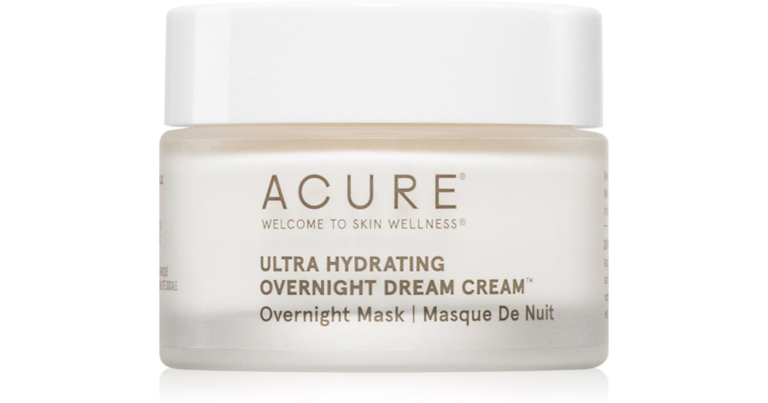 ACURE Ultrahydraterend maschera en hydraterende nachtcrème 50 ml