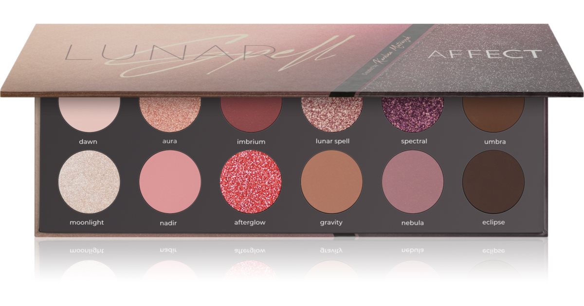 Affect Lunar Spell ögonskuggspalett 12x2 g