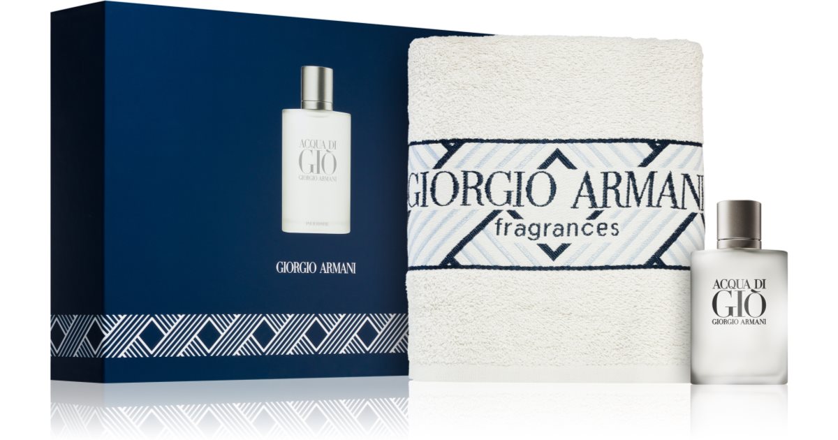 Armani Acqua di Giò Pour Homme Eau De Toilette til mænd 100 ml + håndklæde