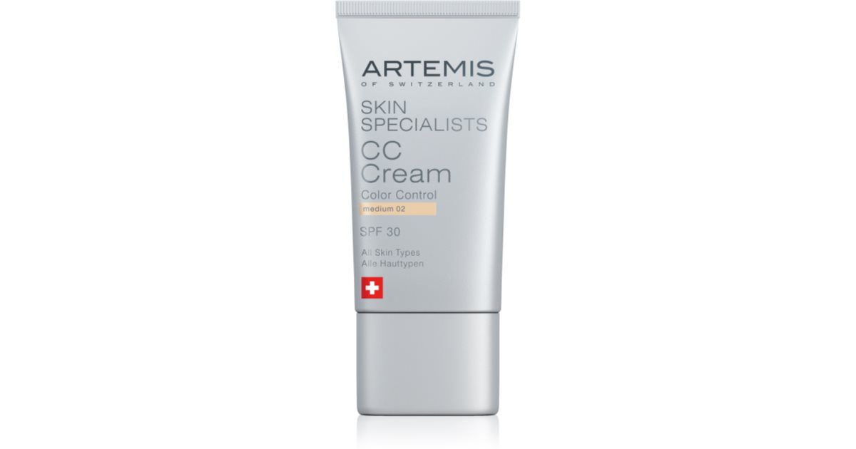 ARTEMIS SKIN SPECIALISTS CC cream for a matte finish SPF 30 50 ml