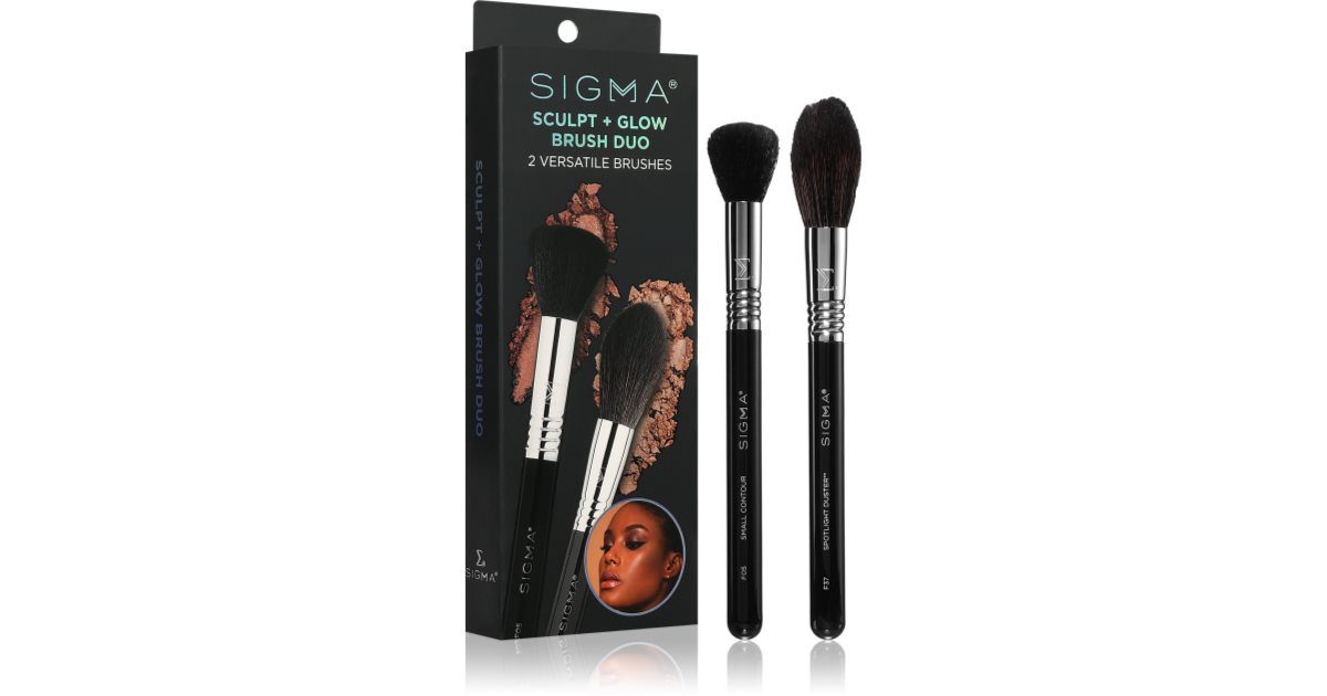 Sigma Beauty Duo Beauty Sculpt + Glow sivellinsetti täydelliseen lookiin 2 kpl