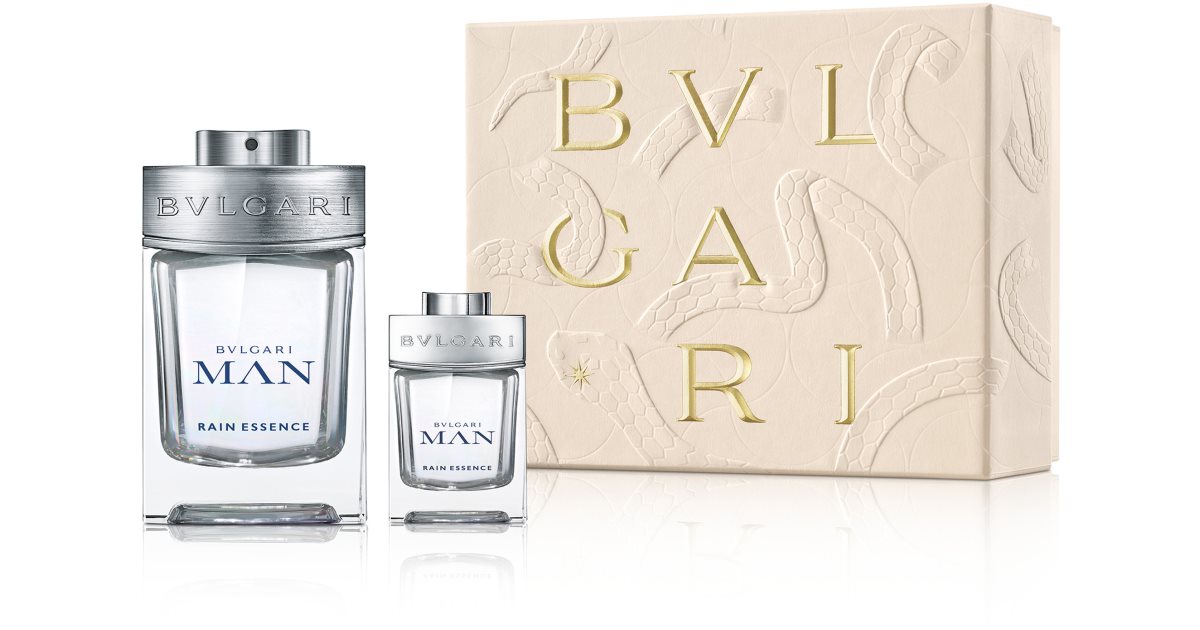 BVLGARI Bvlgari סט מתנה לגברים של Man Rain Essence