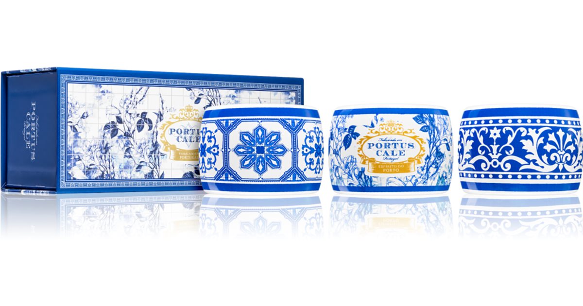 Castelbel Portus Cale zlatá a modrá 3 x 70 gr