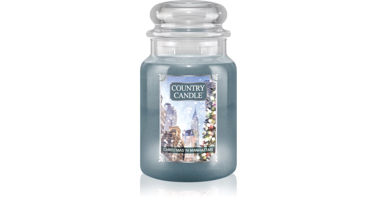 Country Candle Αρωματικό κερί Christmas In Manhattan 680 γρ.