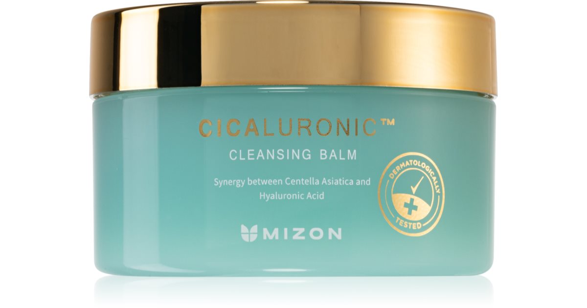 Mizon Cicaluronic™ balsamo struccante e detergente per lenire la pelle 80 ml