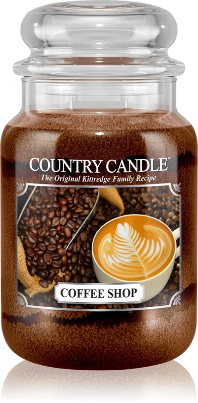 Country Candle נר ריחני Coffee Shop 652 גרם