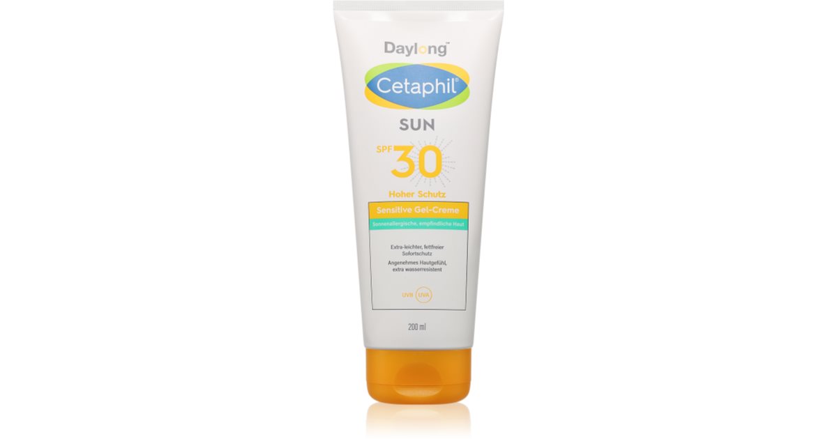 Cetaphil SUN Sensitive light προστατευτική κρέμα-τζελ για ευαίσθητες επιδερμίδες SPF 30 200 ml