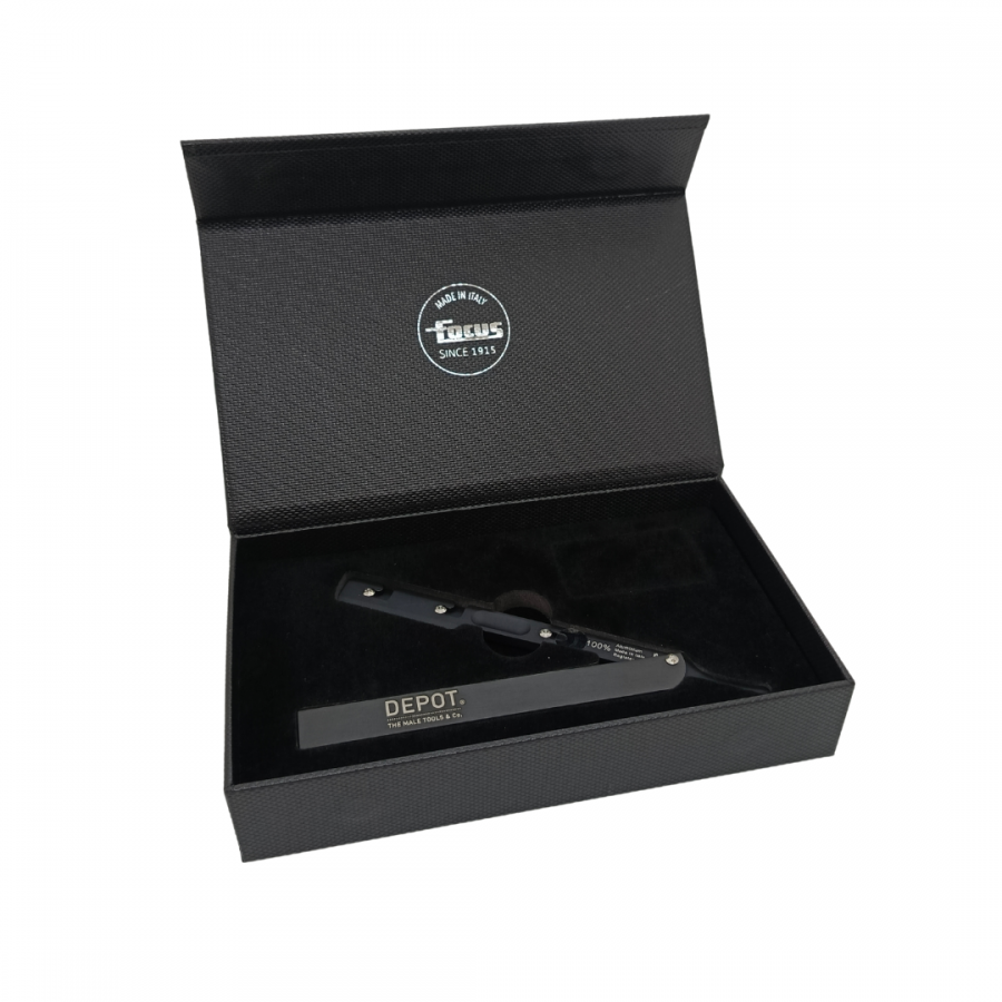 Depot, DEPOT, Shaving Razor, 738, Black, 1 Blade