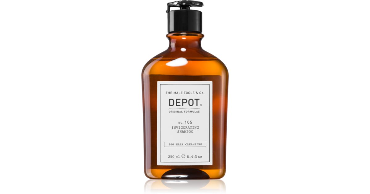 Depot Nr. 105 Belebendes, stärkendes Anti-Haarausfall-Shampoo 1000 ml