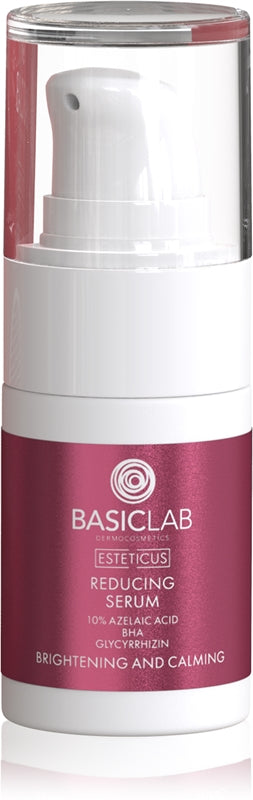 BasicLab Dermocosmetics Esteticus serum reducer for capillaries and redness 10% Azelaic Acid 15 ml