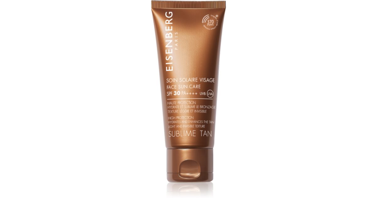 Eisenberg Sun treatment SPF 30 face tanning cream SPF 30 30 ml