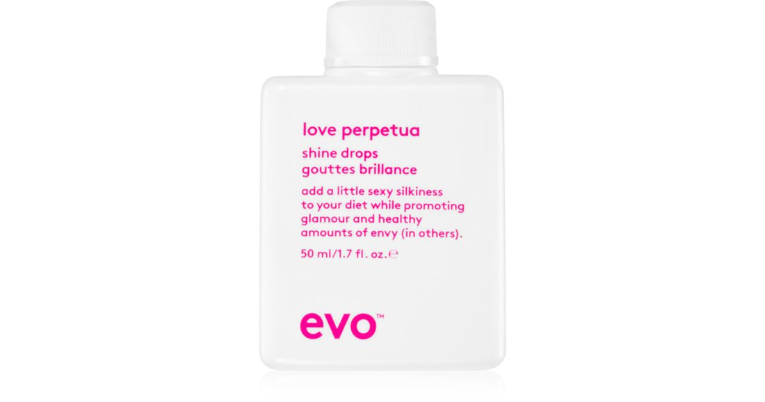 EVO Smooth Love Perpetua cristalli liquidi illuminanti per capelli ribelli e crespi 50 ml