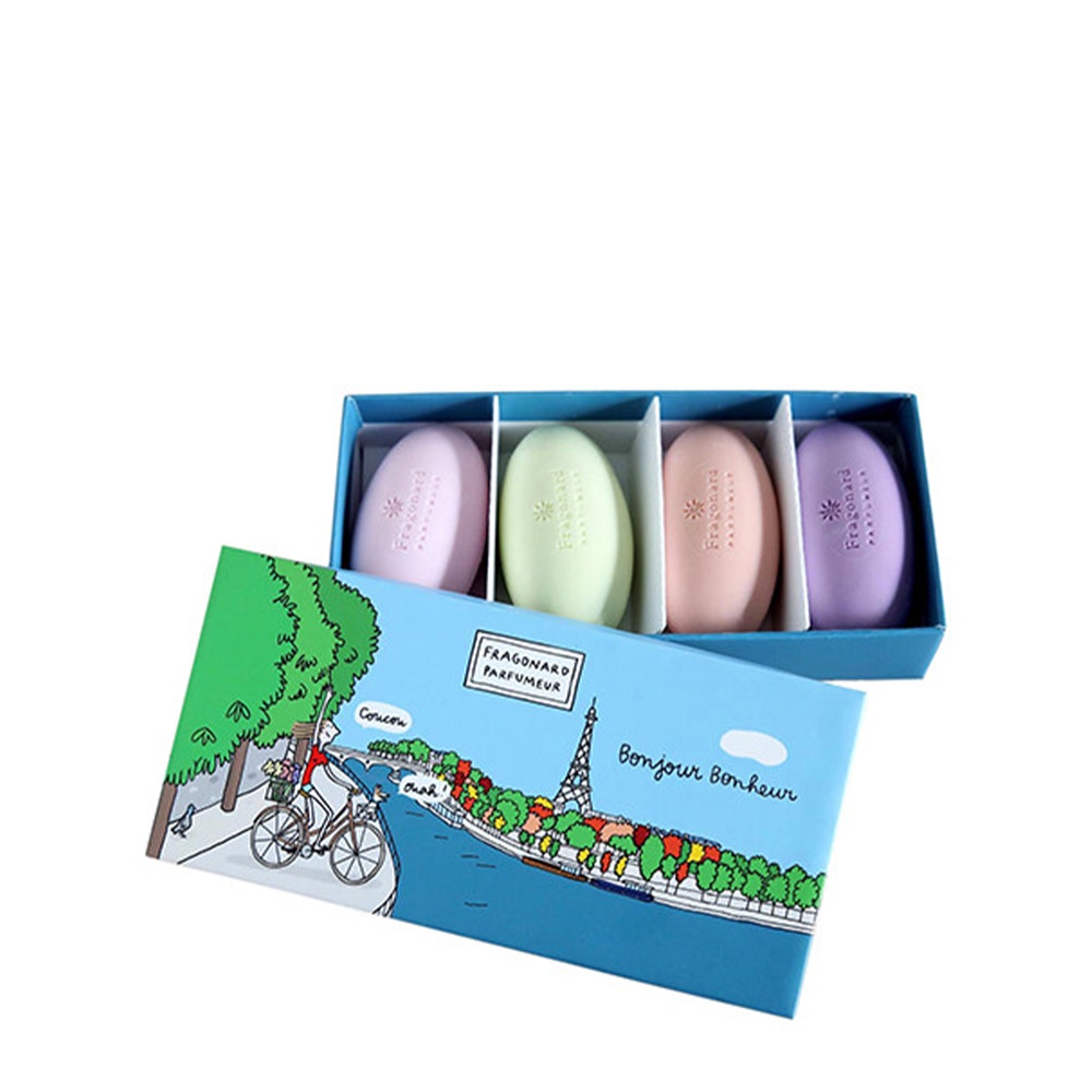 Gift soap set Fragonard Bonjour Bonheur
