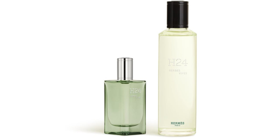 HERMÈS H24 Herbes Vives confezione regalo per uomo VI. Eau de Parfum 30 ml + ricarica 200 ml
