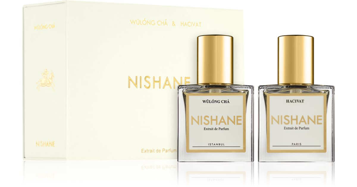 Nishane Hacivat & Wulong Cha unisex cestovní sada 2× 15 ml