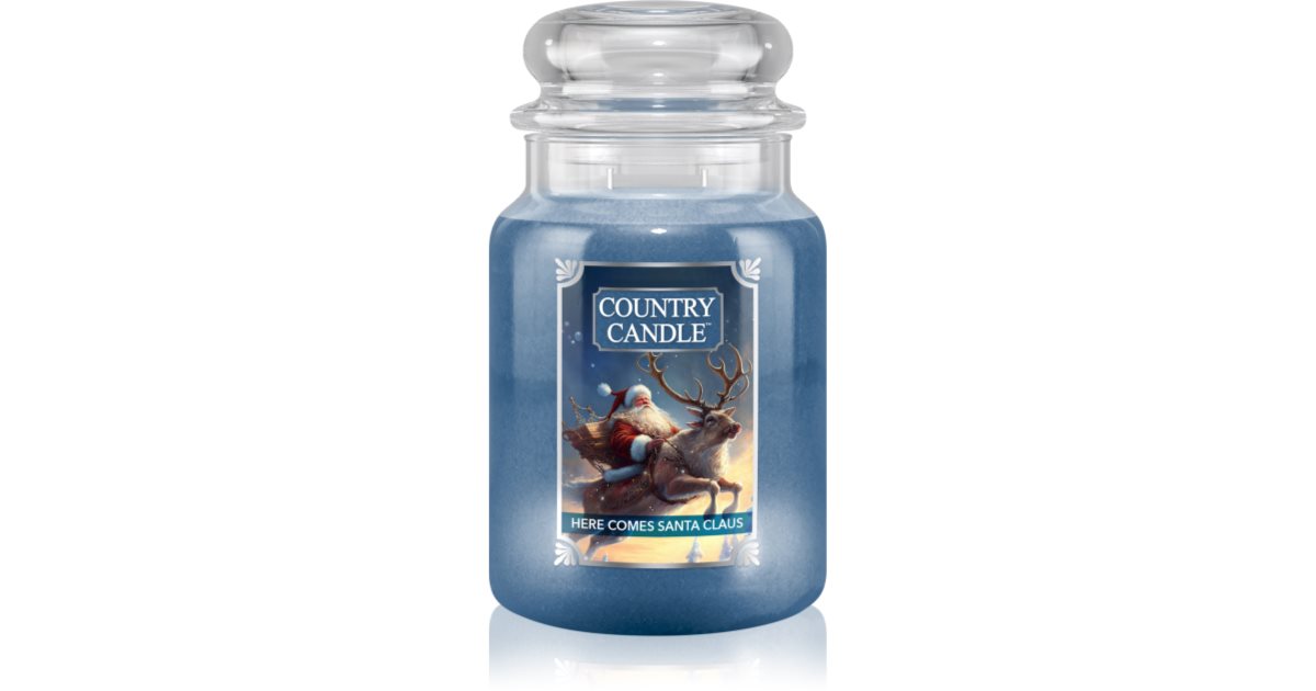 Country Candle Αρωματικό κερί Here Comes Santa Claus 680 γρ.