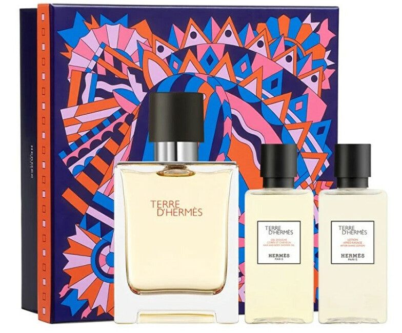 Hermes Terre D` Hermes - EDT 50 ml + gel doccia 40 ml + dopobarba 40 ml