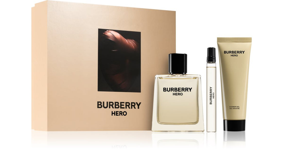 Burberry Hero confezione regalo da donna Eau de Toilette ricaricabile 100 ml + gel doccia 75 ml + Eau de Toilette spray da viaggio 10 ml
