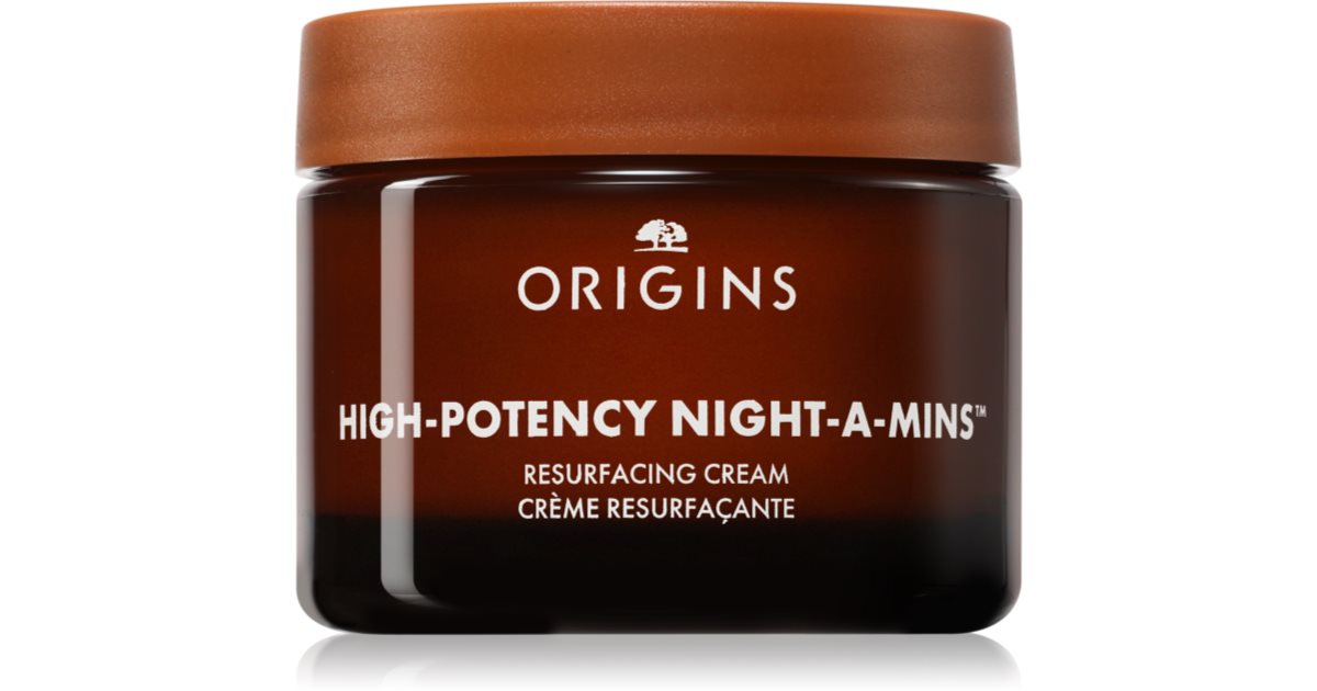 Origins High-Potency Night-A-Mins™ Oil-free renewing gel cream with fruit-derived AHAs moisturizing night cream for radiant and smooth skin 50 ml
