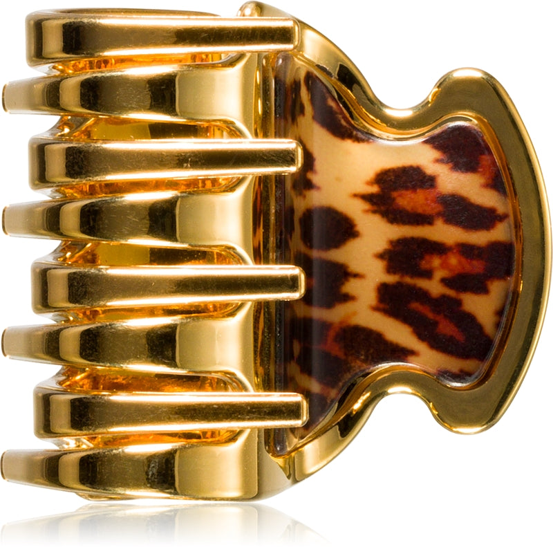Janeke Hair-Clip Leopard Pinza per capelli 3,5x3 cm
