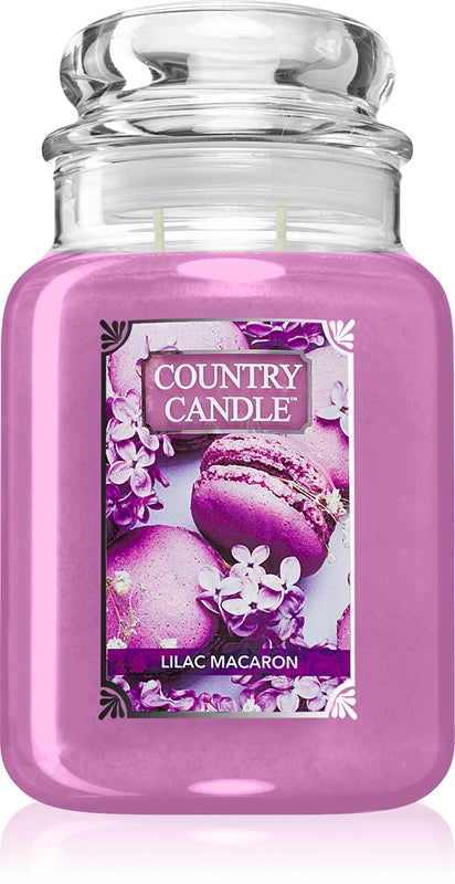 Country Candle شمعة معطرة ليلك ماكرون ٧٣٧ جم
