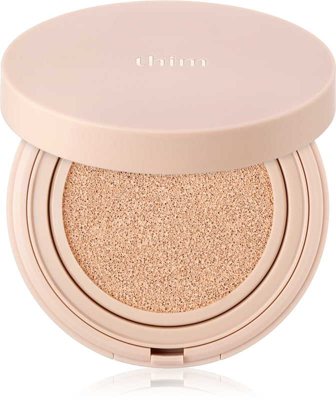 thim Luminous Skin Cushion langtidsholdbar, lysnende og fugtgivende foundation farve 19 Porcelain 15 g