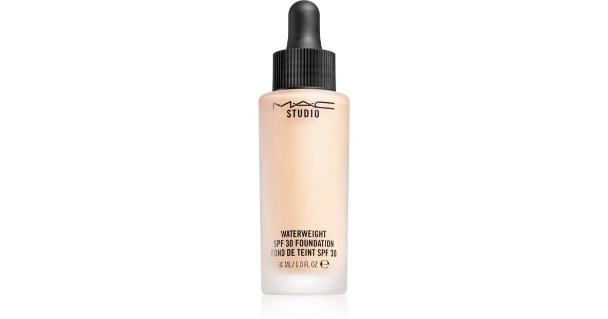 MAC Cosmetics Studio Waterweight SPF 30 lightweight hydrating foundation SPF 30 shade NW30 30ml