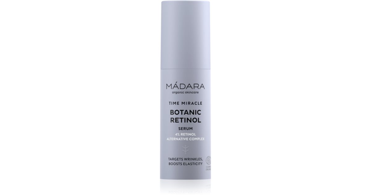MÁDARA Time Miracle Botanic ser antirid cu retinol 30 ml