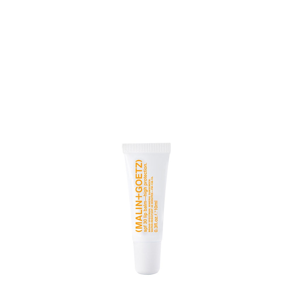 Malin + Goetz lip balm SPF 30