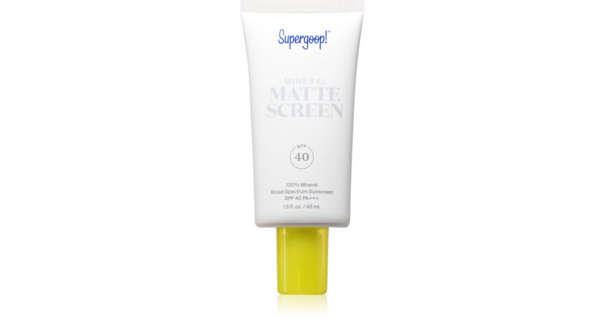 Supergoop! Mattescreen crema minerale SPF 40 45 ml