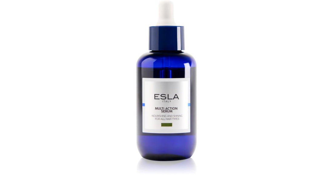 ESLA ITALY Multi Action Serum trattamento multifunzione per capelli per capelli brillanti e morbidi 100 ml