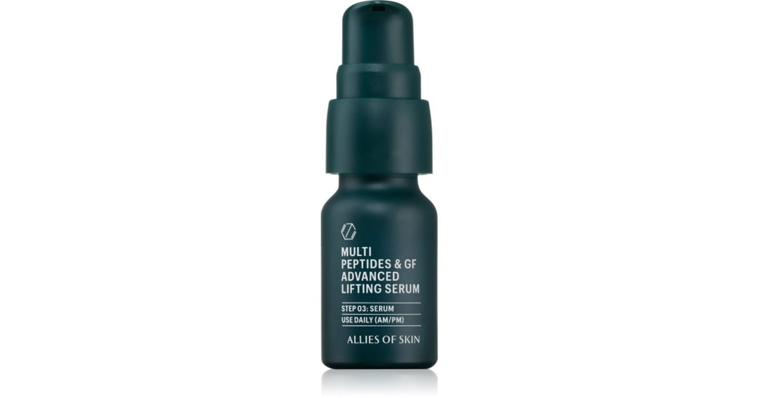 Allies of Skin Multipeptider och glutenfritt avancerat anti-rynkserum 7ml