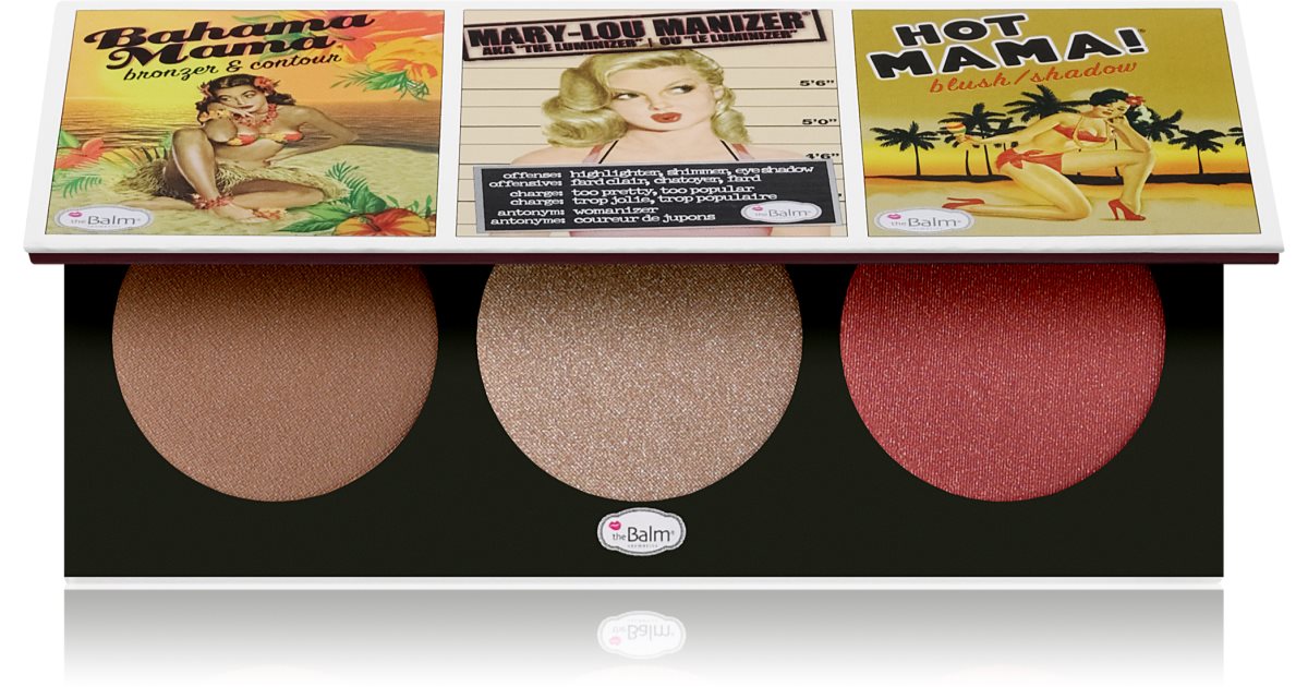 theBalm Must-Haves Powder Trio set for makeup 6.6 g