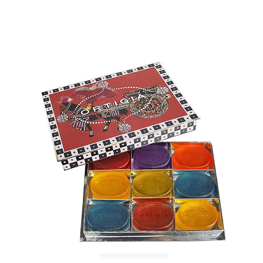 Ortigia 9 видов мыла в ассортименте с зеленым глицерином